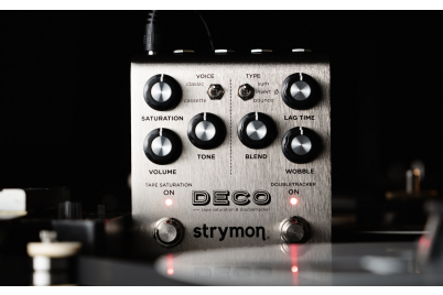 Strymon Deco - Tape Saturation and Doubletracker pedal 