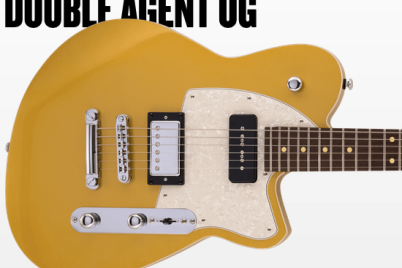 Reverend Guitars - Double Agent OG venetian gold