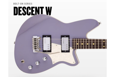 Reverend Guitars - Descent W Wilkinson Transparent white