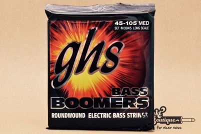 GHS 4-STRING BASS BOOMERS M3045 medium 045-105