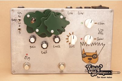 Audio Kitchen Flying Squirrel (TFS) Drive and Fuzz Pedal 