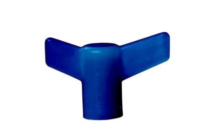 Barefoot Buttons - WINGMAN (Option Knob) BLUE