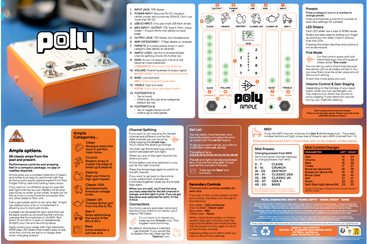 Poly Effects - AMPLE - 56 Amps in a box