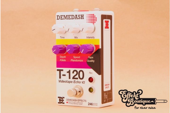 Demedash Effects - T-120 VIDEOTAPE ECHO V2 Demedash Effects - T-120 VIDEOTAPE ECHO V2