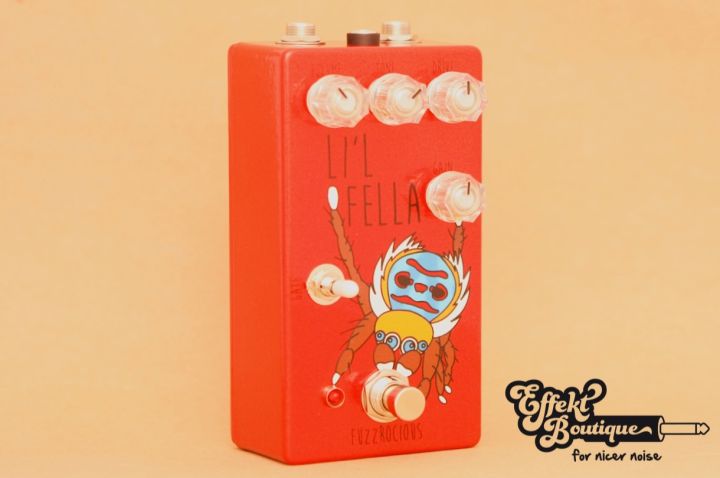 Fuzzrocious Pedals - LIL FELLA red