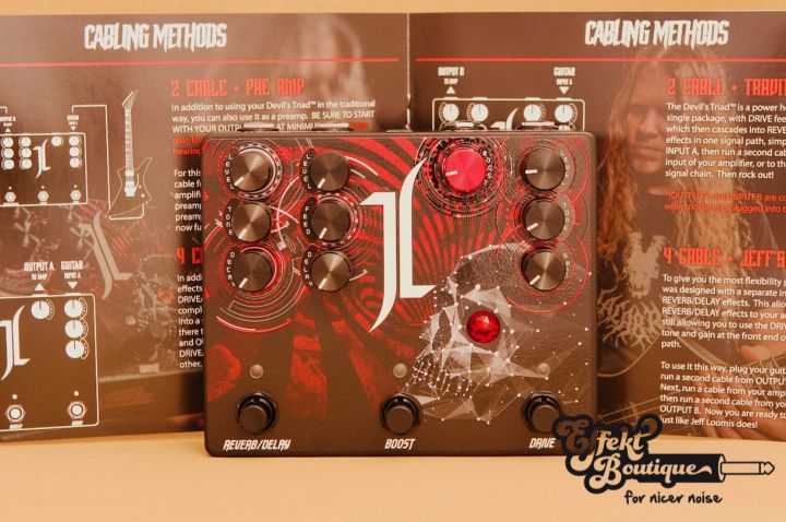 ALLPEDAL - Devils Triad - Jeff Loomis Signature Pedal