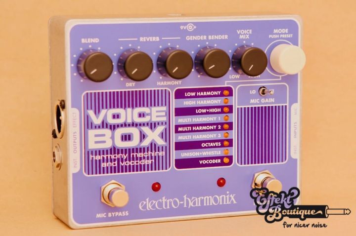 Electro Harmonix - Voice Box Vocal Harmony Machine / Vocoder