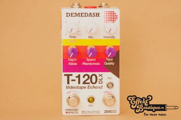 【美品】Demedash Effects T-120 dlx deluxe V2 T-120 Deluxe V2 — Demedash Effects