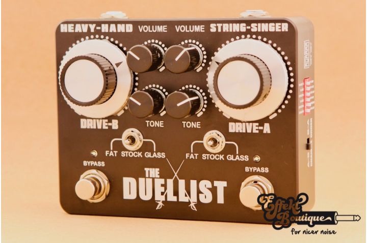 King tone THE DUELLIST クローン King Tone Guitar The Duellist 2024 Black - Dual Overdrive